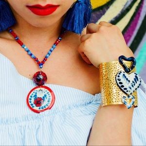 Talavera Necklace boho Necklace